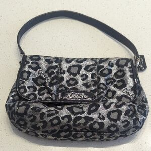 Vintage Coach Leopard Print Women's Bag